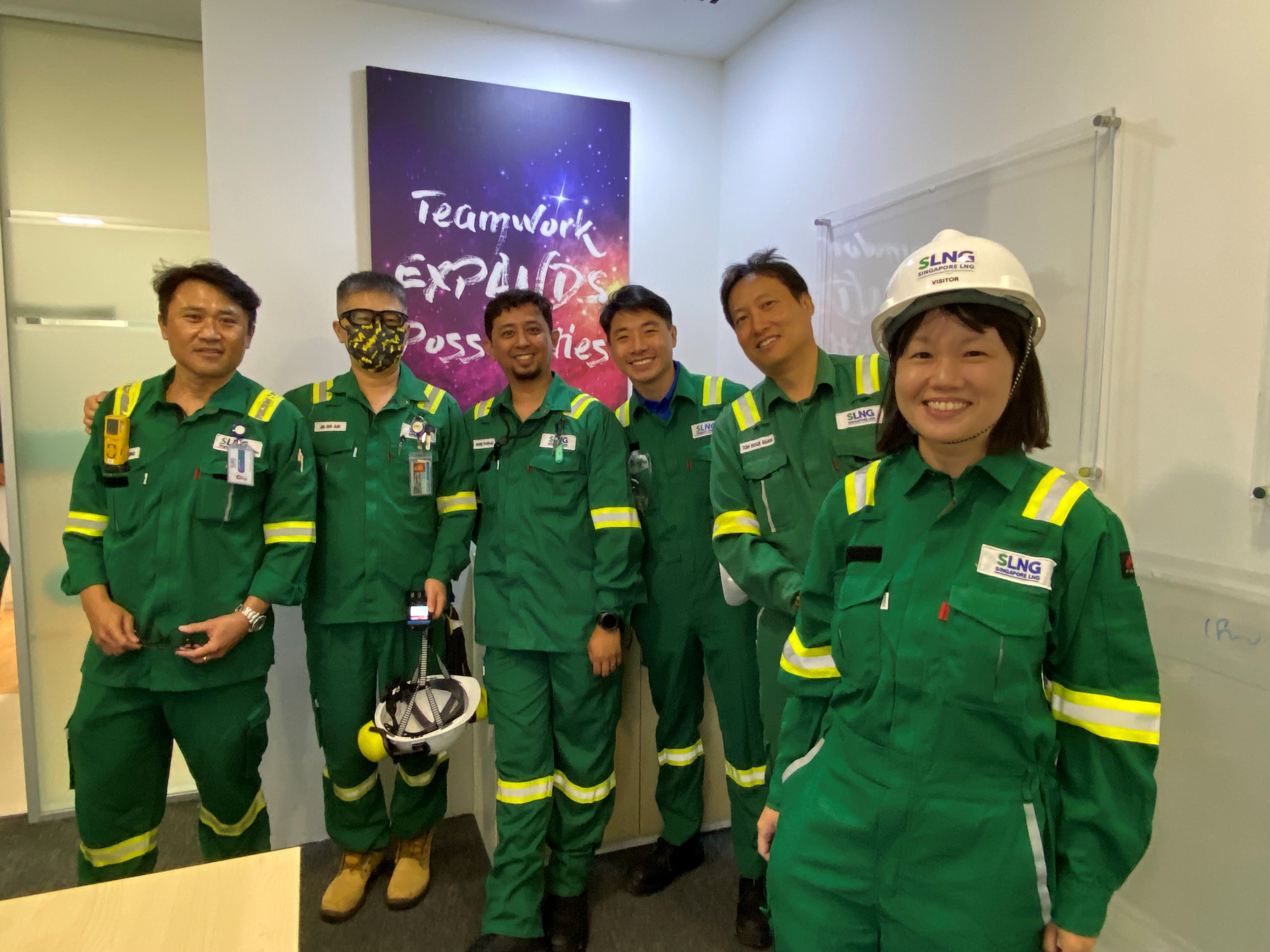 SLNG Safety Day Gerald