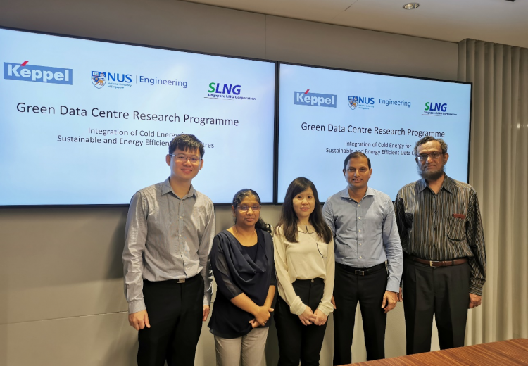 NUS, Keppel And SLNG Join Forces To Develop New Energy-Efficient Cooling Technology For Data Centres